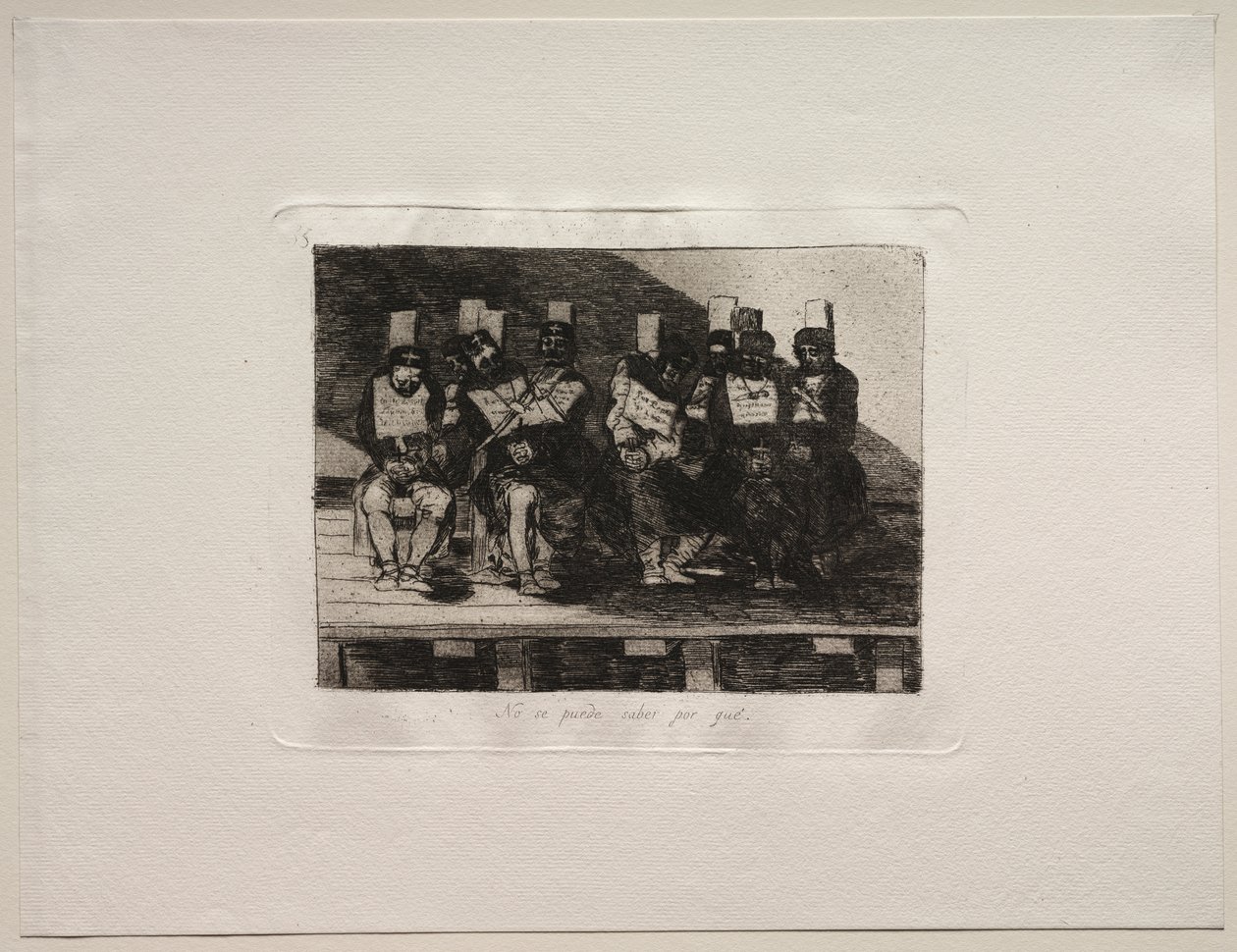 The Horrors of War: Man kan ikke fortelle hvorfor av Francisco de Goya