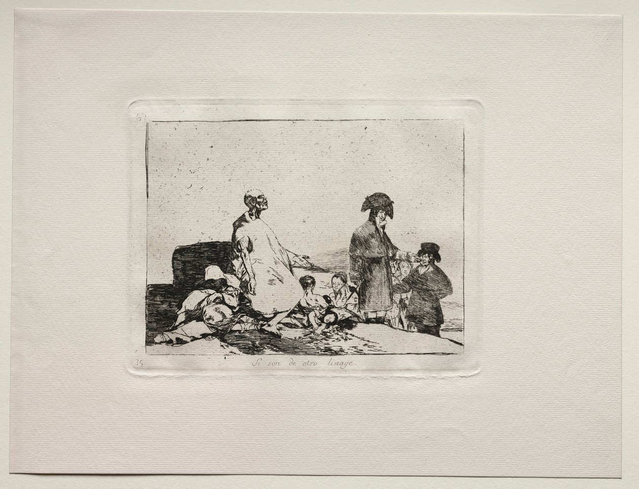 The Horrors of War: Kanskje de er av en annen rase. av Francisco de Goya