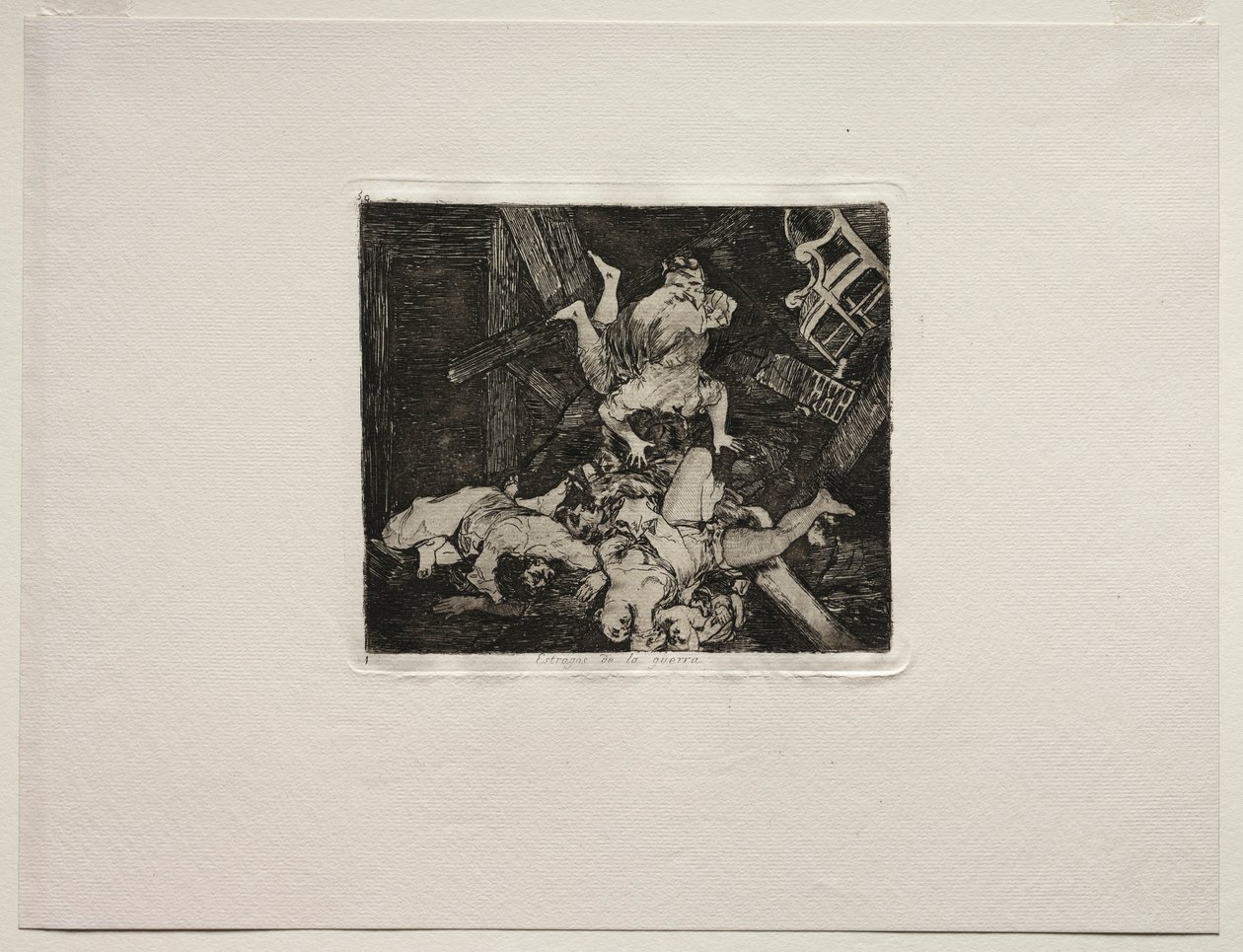 The Horrors of War: Herjinger av krigen. av Francisco de Goya