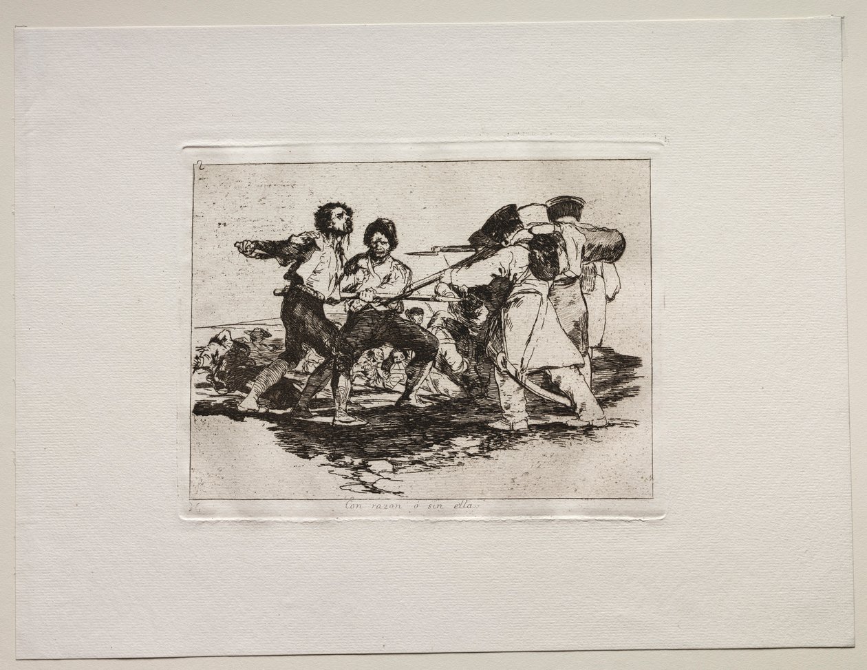 The Horrors of War: Rightly or Wrongly. av Francisco de Goya