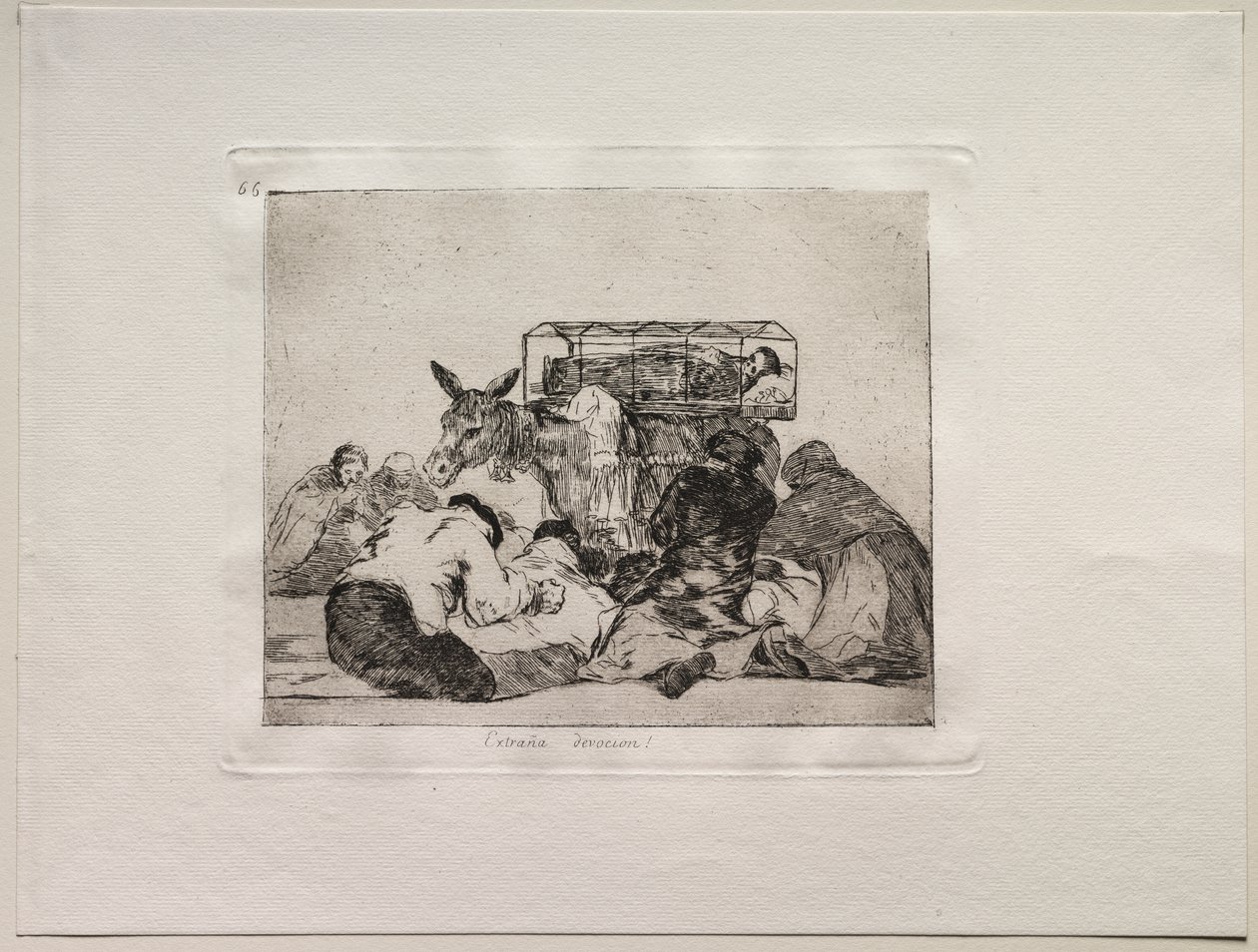 The Horrors of War: Strange Devotion! av Francisco de Goya