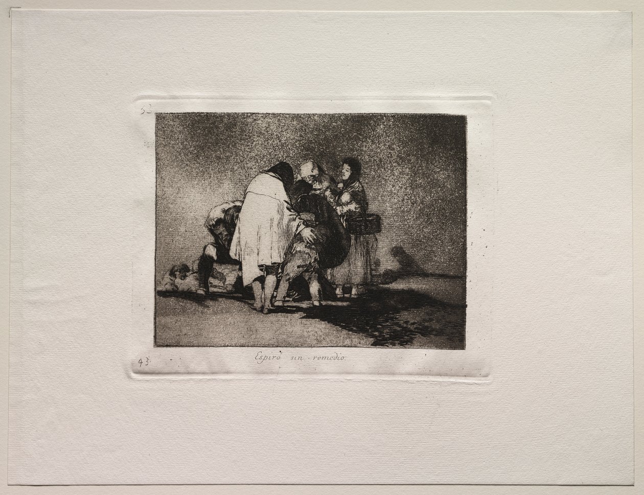 The Horrors of War: Det var ingenting å gjøre og han døde av Francisco de Goya