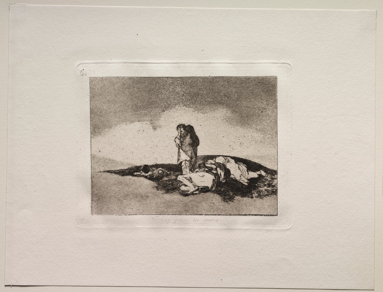 The Horrors of War: Det er ingen som kan hjelpe dem. av Francisco de Goya