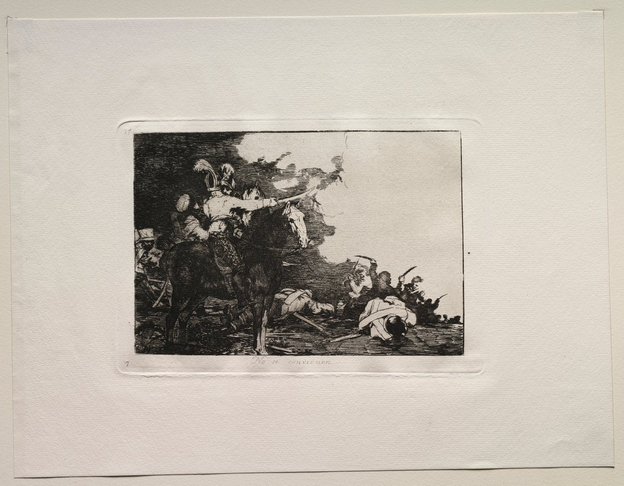 The Horrors of War: De er ikke enige. av Francisco de Goya