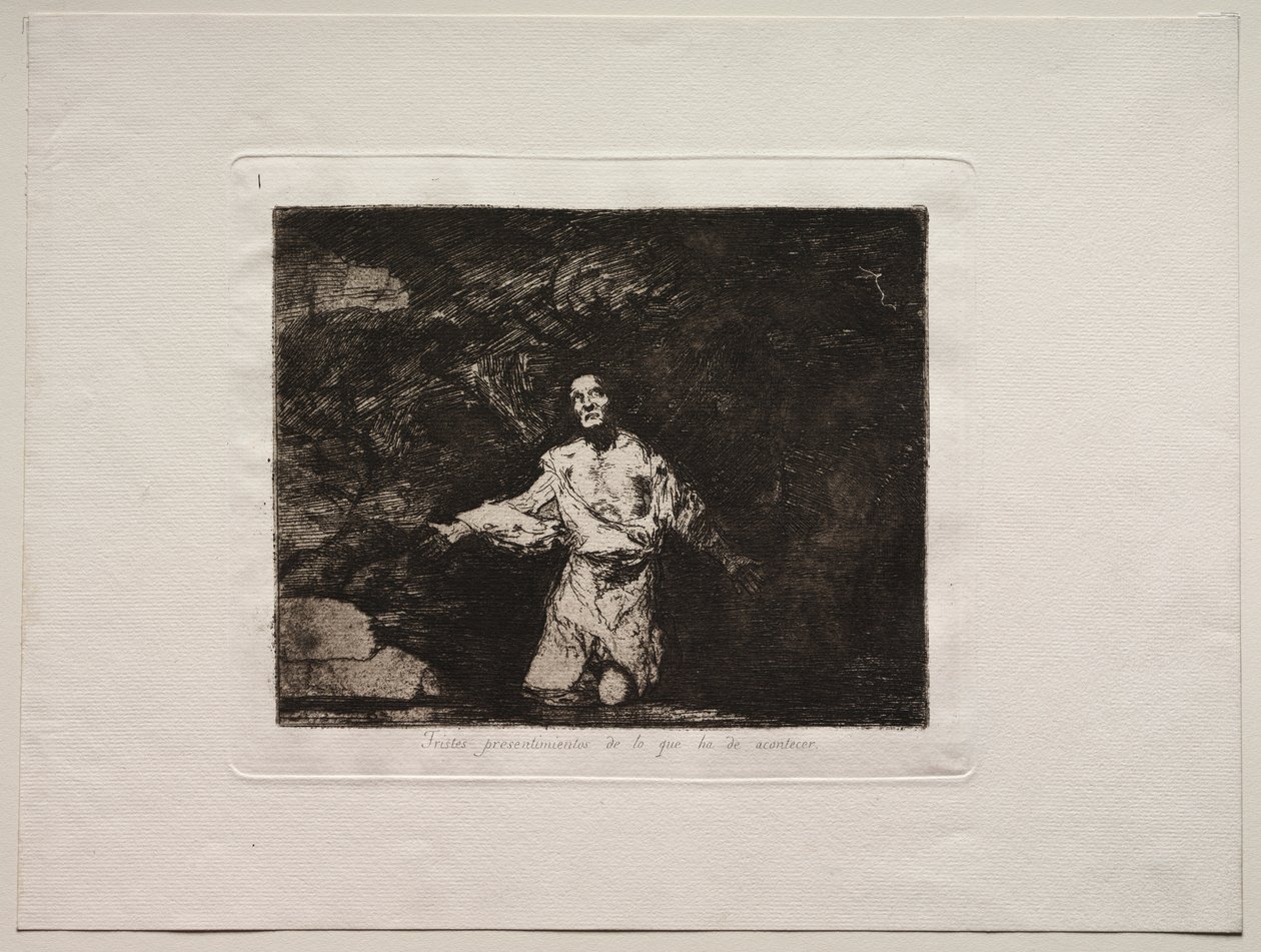 The Horrors of War: Tittelside - Triste forvarsel om hva som kommer til å skje av Francisco de Goya