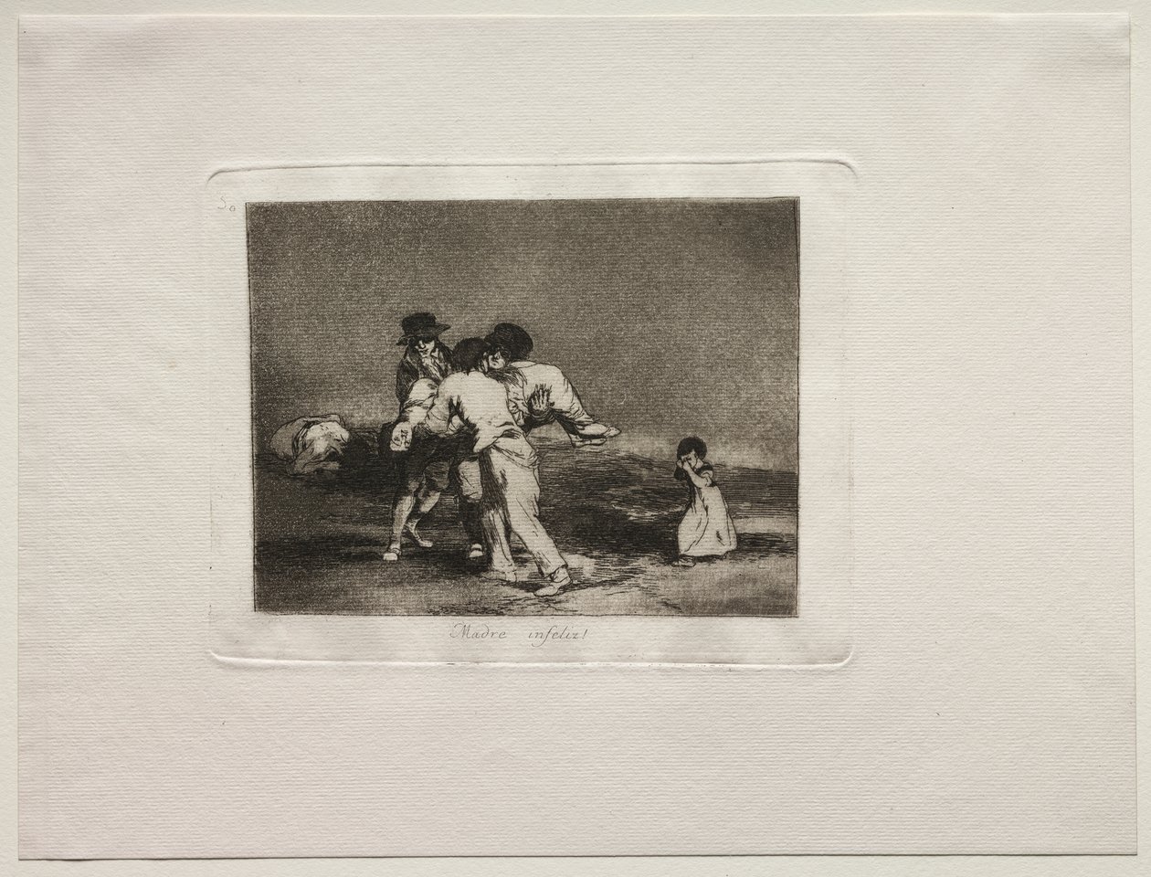 The Horrors of War: Unhappy Mother av Francisco de Goya