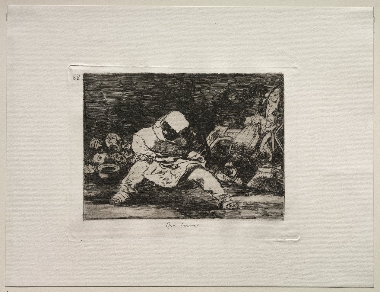 The Horrors of War: What Madness! av Francisco de Goya