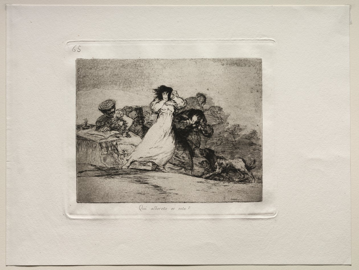 The Horrors of War: Hva er dette ståheien? av Francisco de Goya