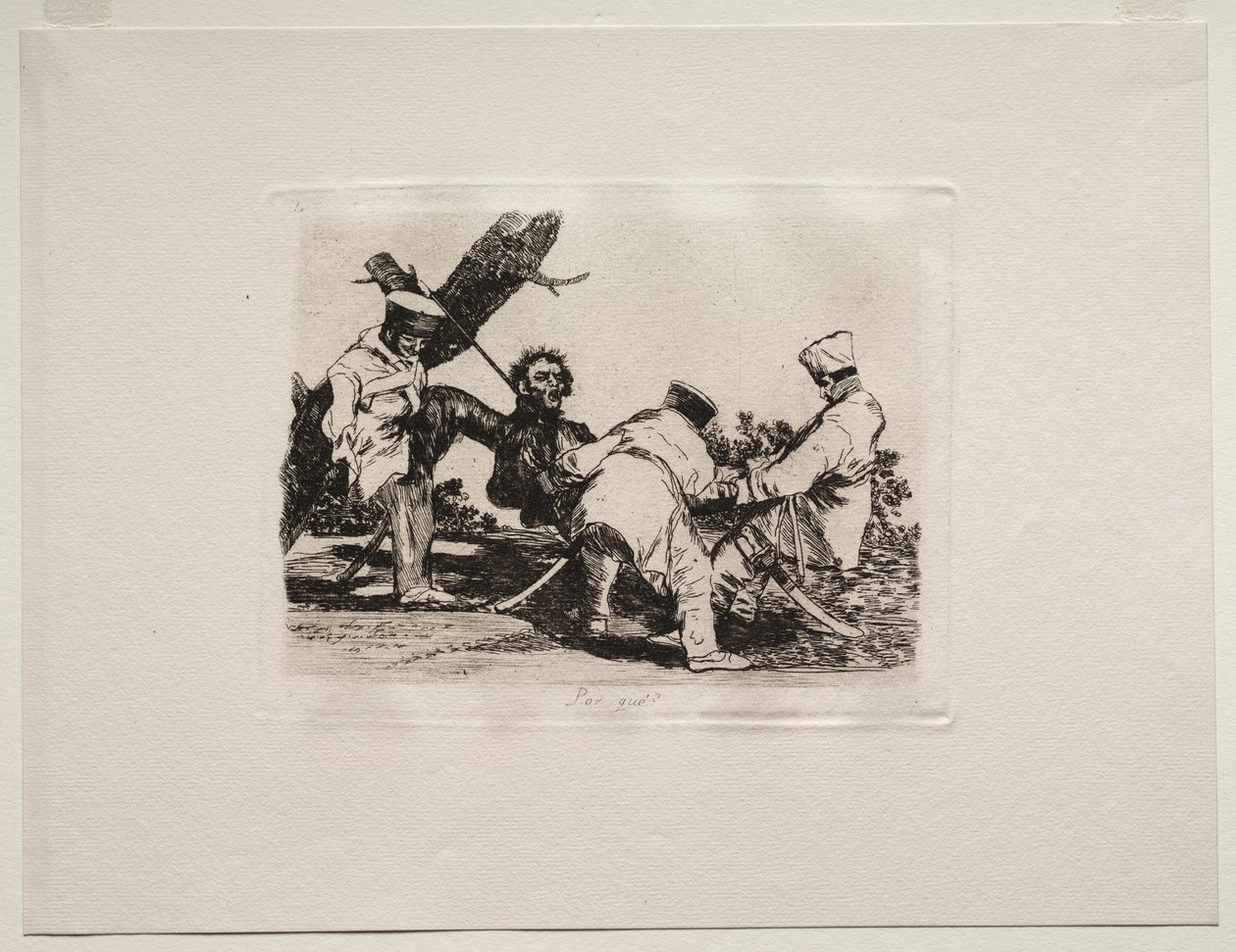 The Horrors of War: Hvorfor? av Francisco de Goya