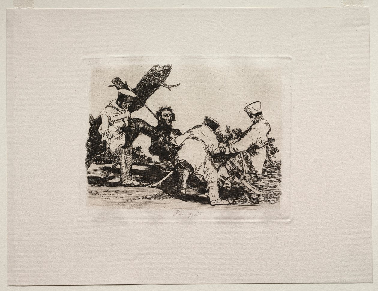 The Horrors of War: Hvorfor. av Francisco de Goya