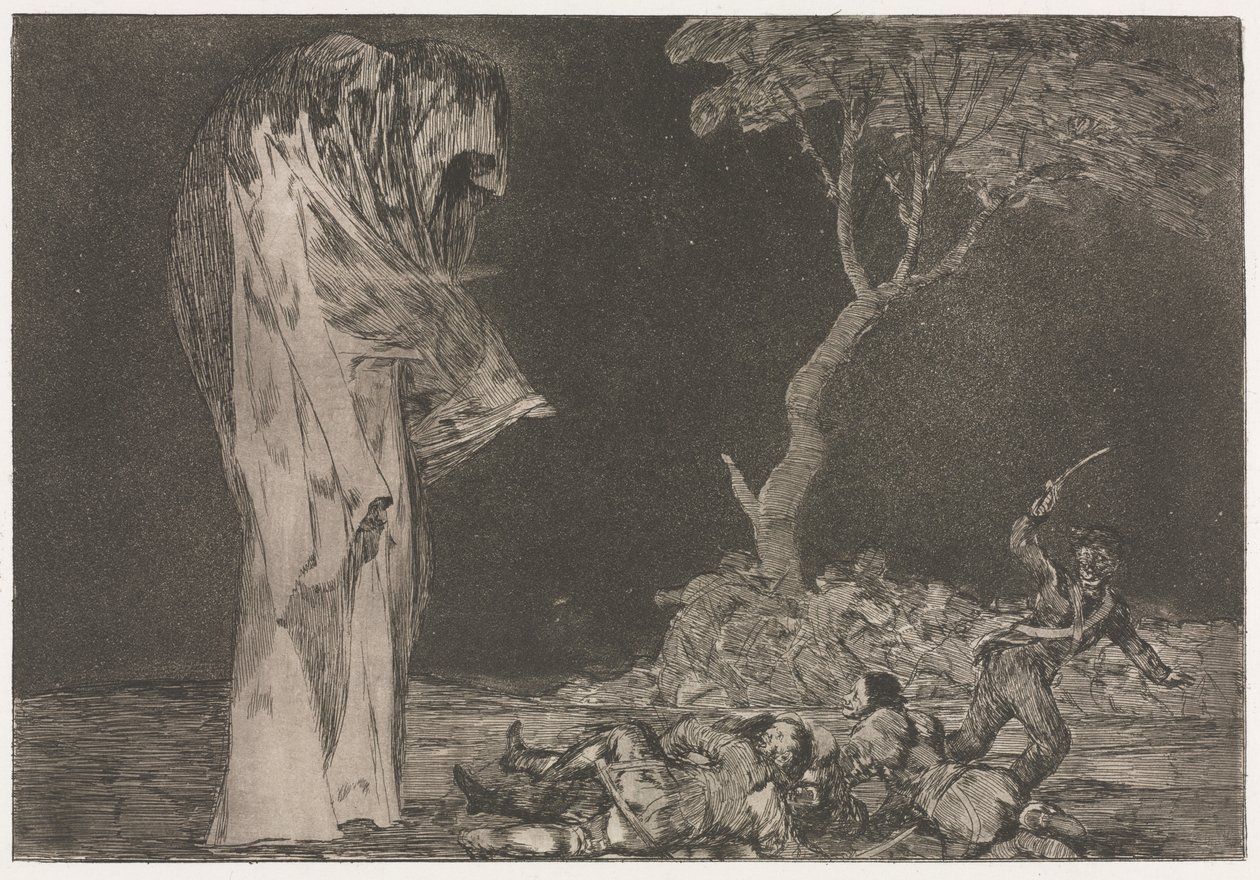 Ordspråkene: Fryktens dårskap av Francisco de Goya