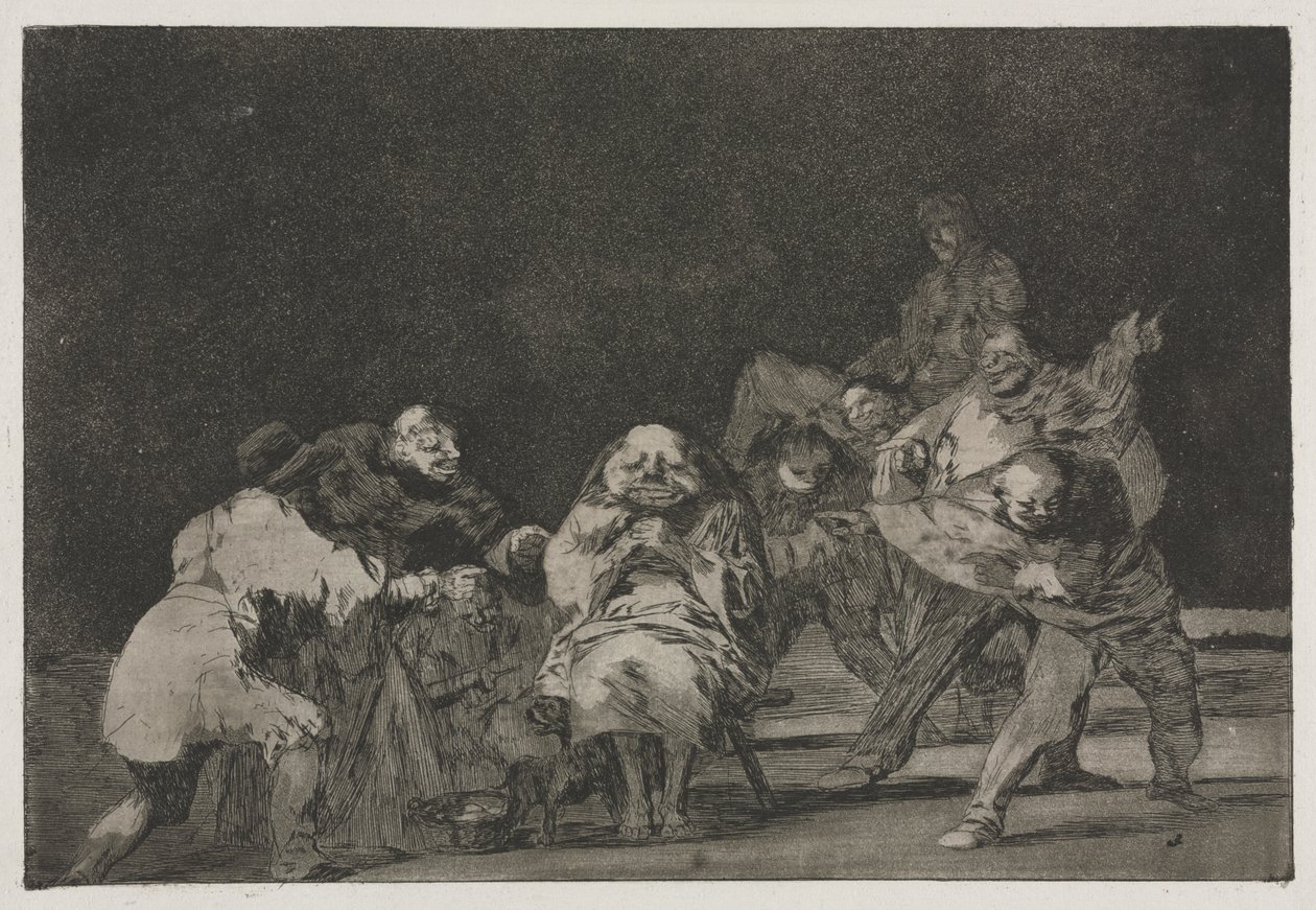Ordspråkene: Lojalitet av Francisco de Goya