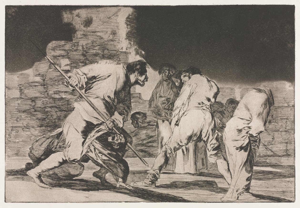 Ordspråkene: Furyens dårskap av Francisco de Goya