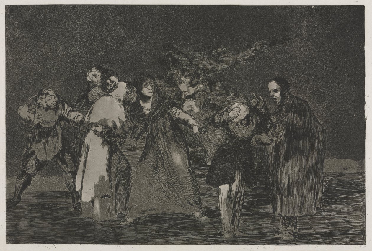 Ordspråkene: Sår leges raskere enn forhastede ord av Francisco de Goya