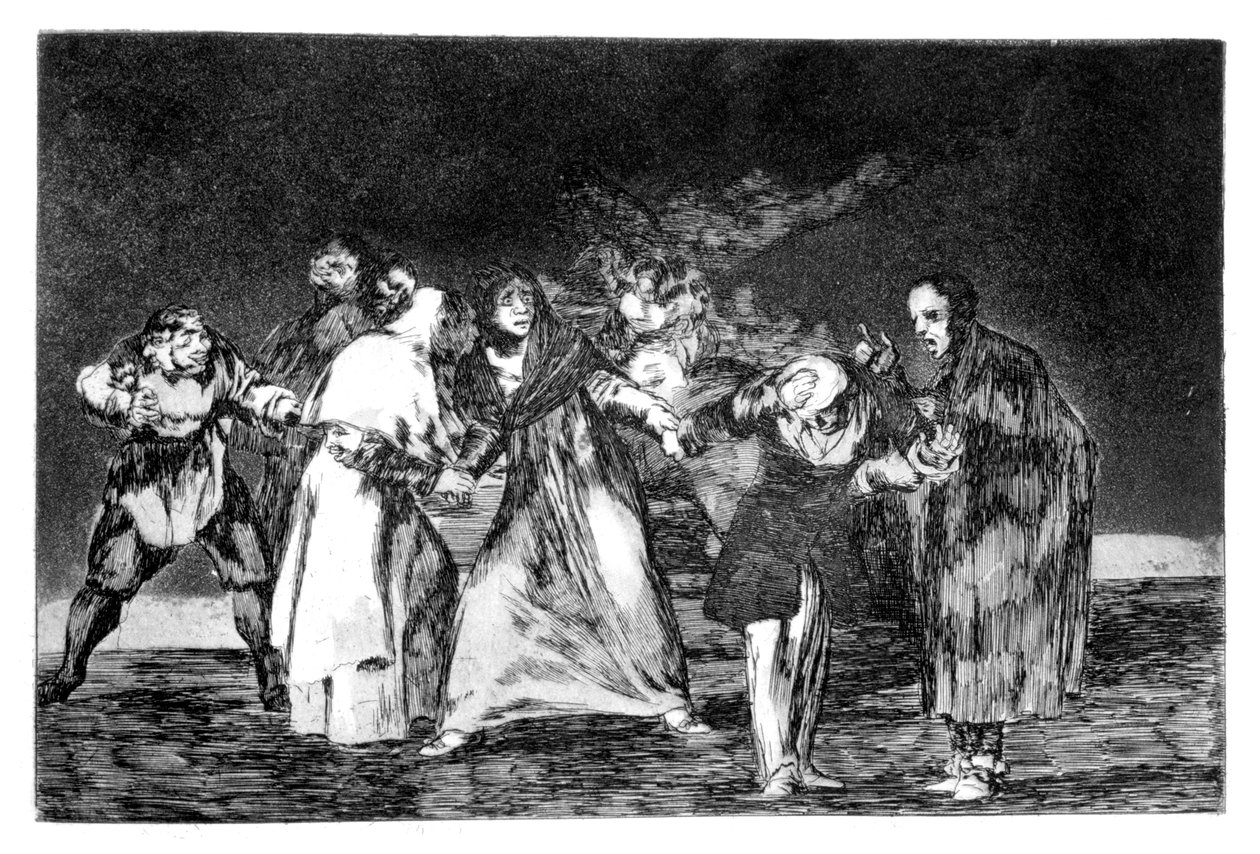 Formaningene, 1819-1823 av Francisco de Goya