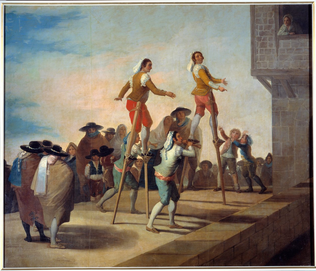 Hodebunnen. Maleri av Francisco De Goya (1746-1828) av Francisco de Goya