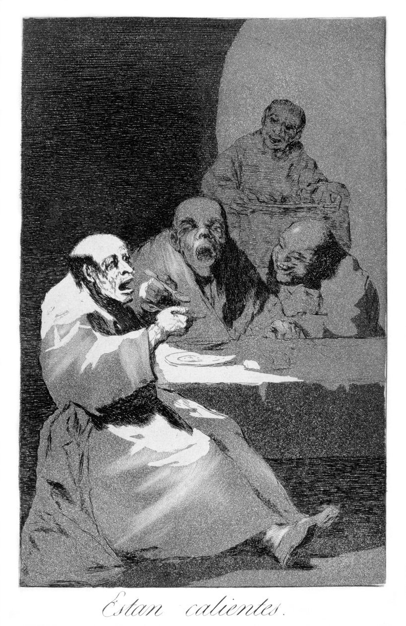 De er varme, 1799 av Francisco de Goya