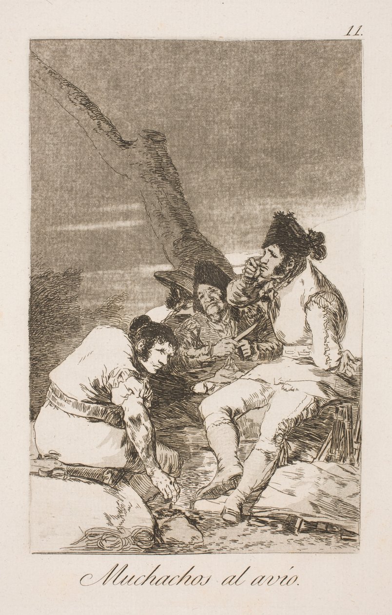 Å jobbe gutter av Francisco de Goya
