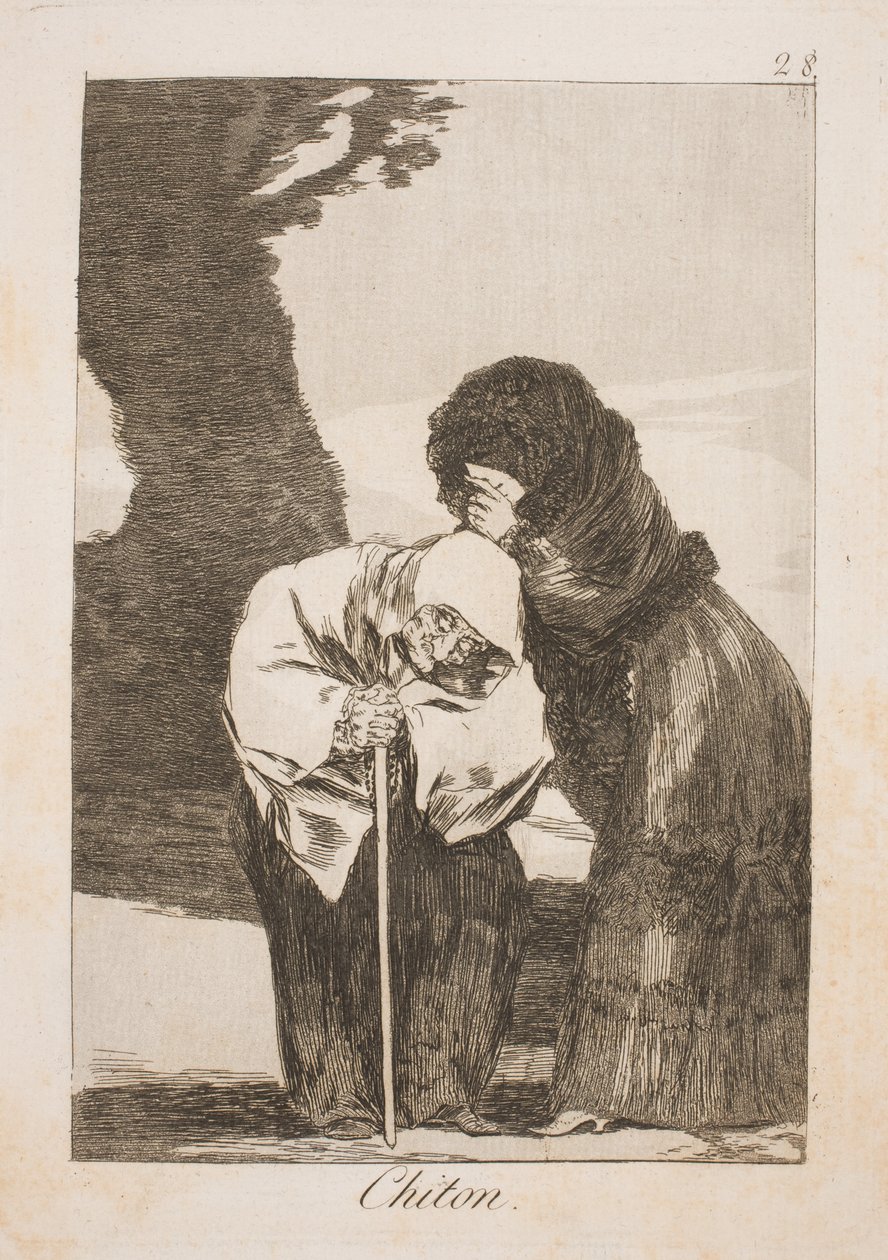 Hysj hysj av Francisco de Goya