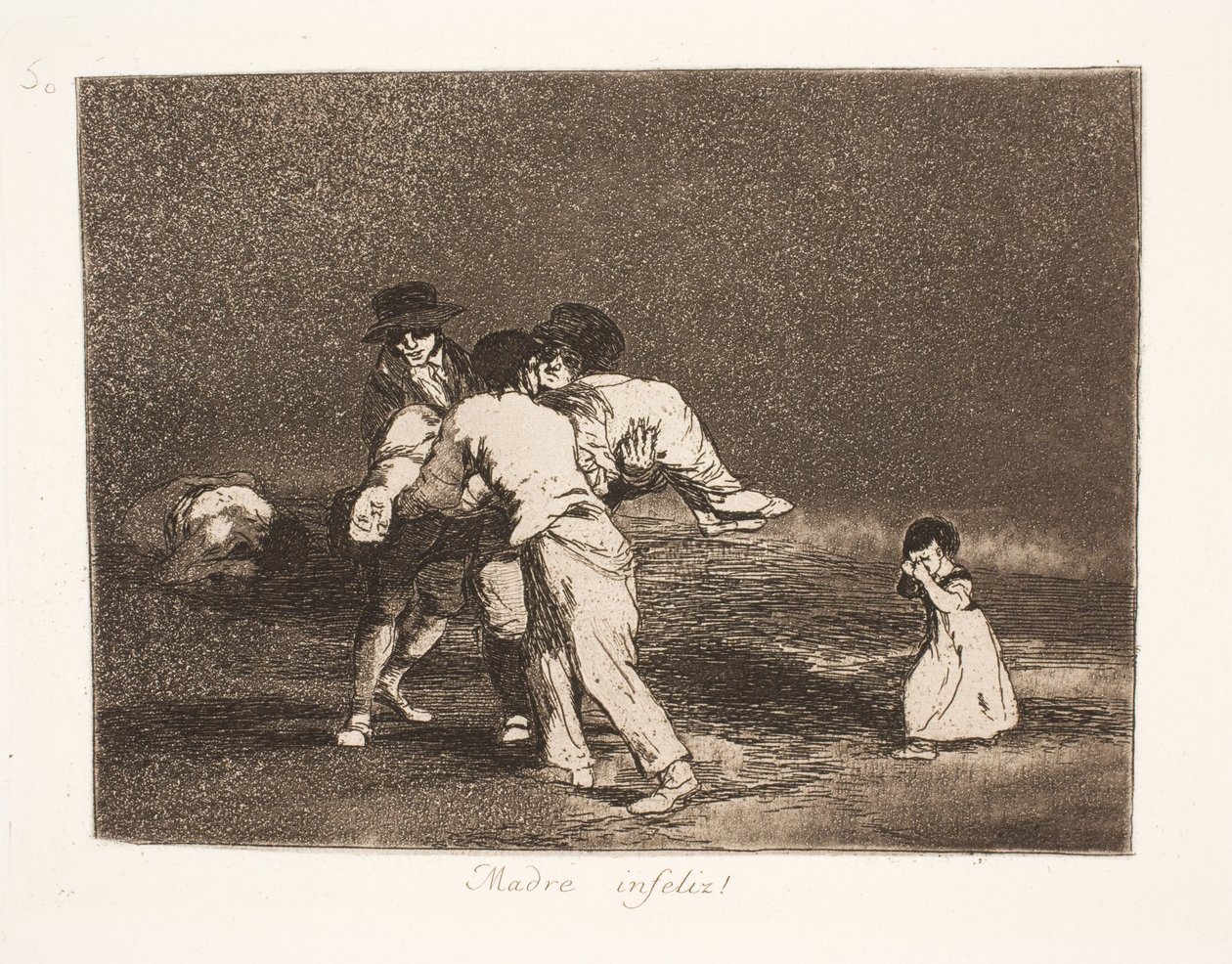 Uheldig mor (50) av Francisco de Goya