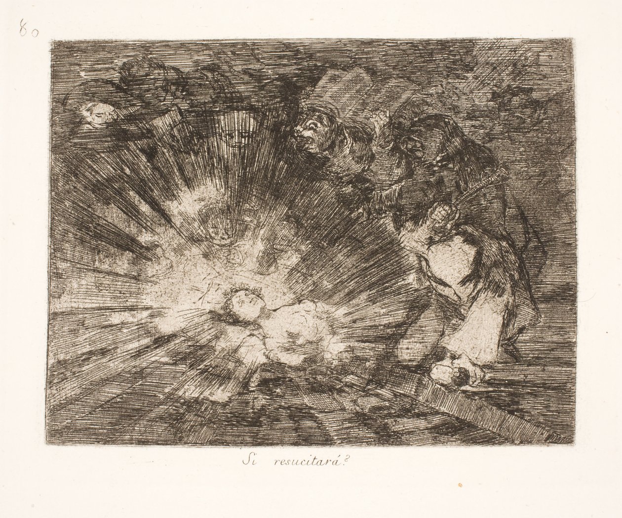 Vil den gjenoppstå? (80) av Francisco de Goya