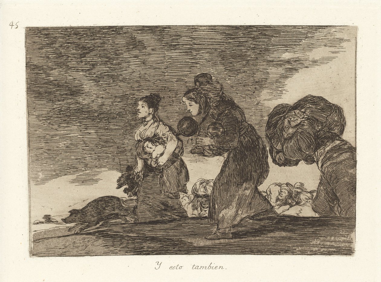 Og dette også (Og dette også) av Francisco de Goya
