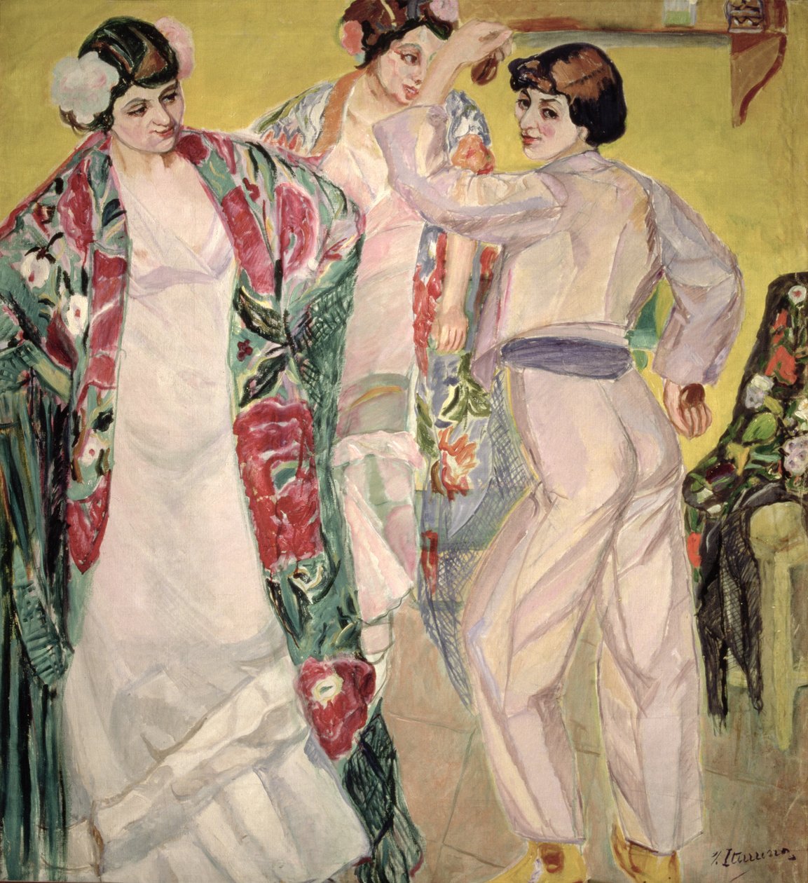 Flamenkansk scene av Francisco de Iturrino
