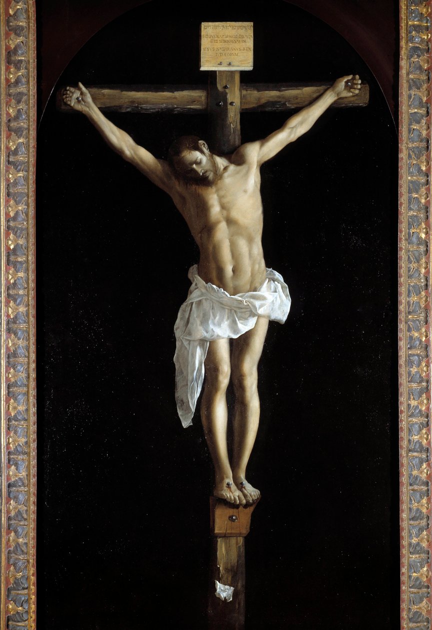Kristus på korset av Francisco de Zurbaran