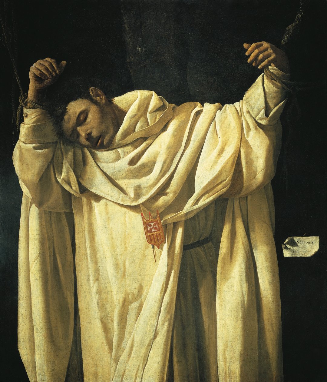 Martyrdøden til St Serapion av Francisco de Zurbaran