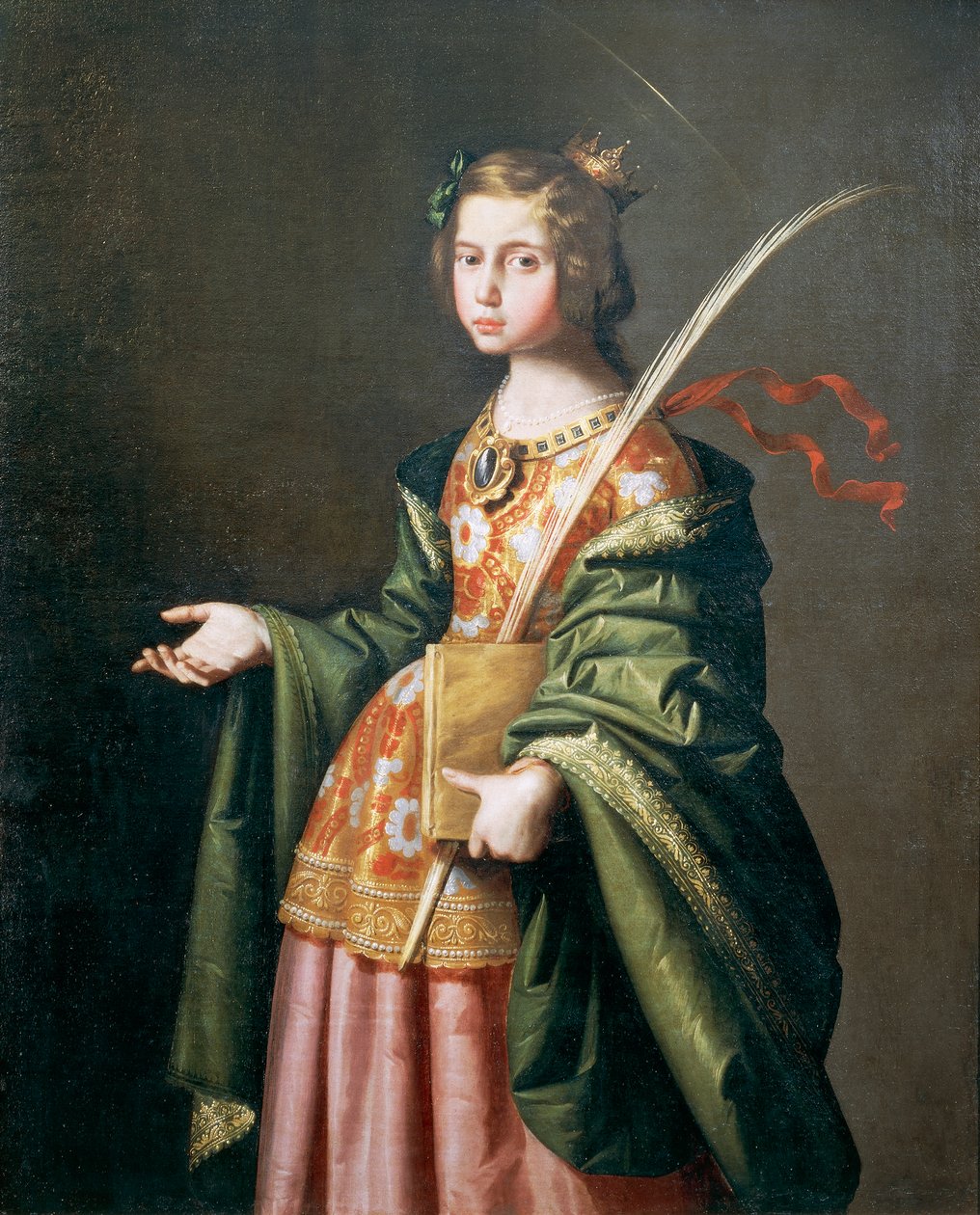 Portrett av Elizabeth av Thüringen av Francisco de Zurbaran