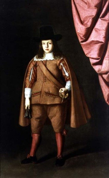 Portrett av en gutt (hertugen av Medinaceli) av Francisco de Zurbaran