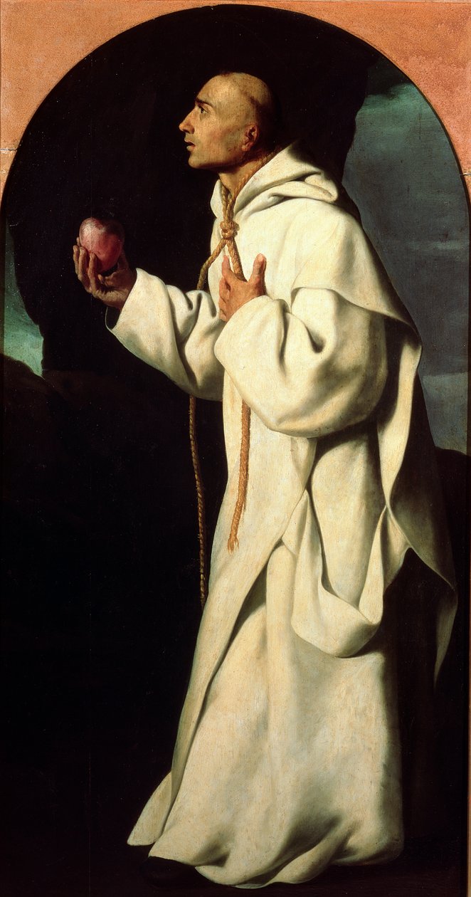 Portrett av den troende John Houghton av Francisco de Zurbaran