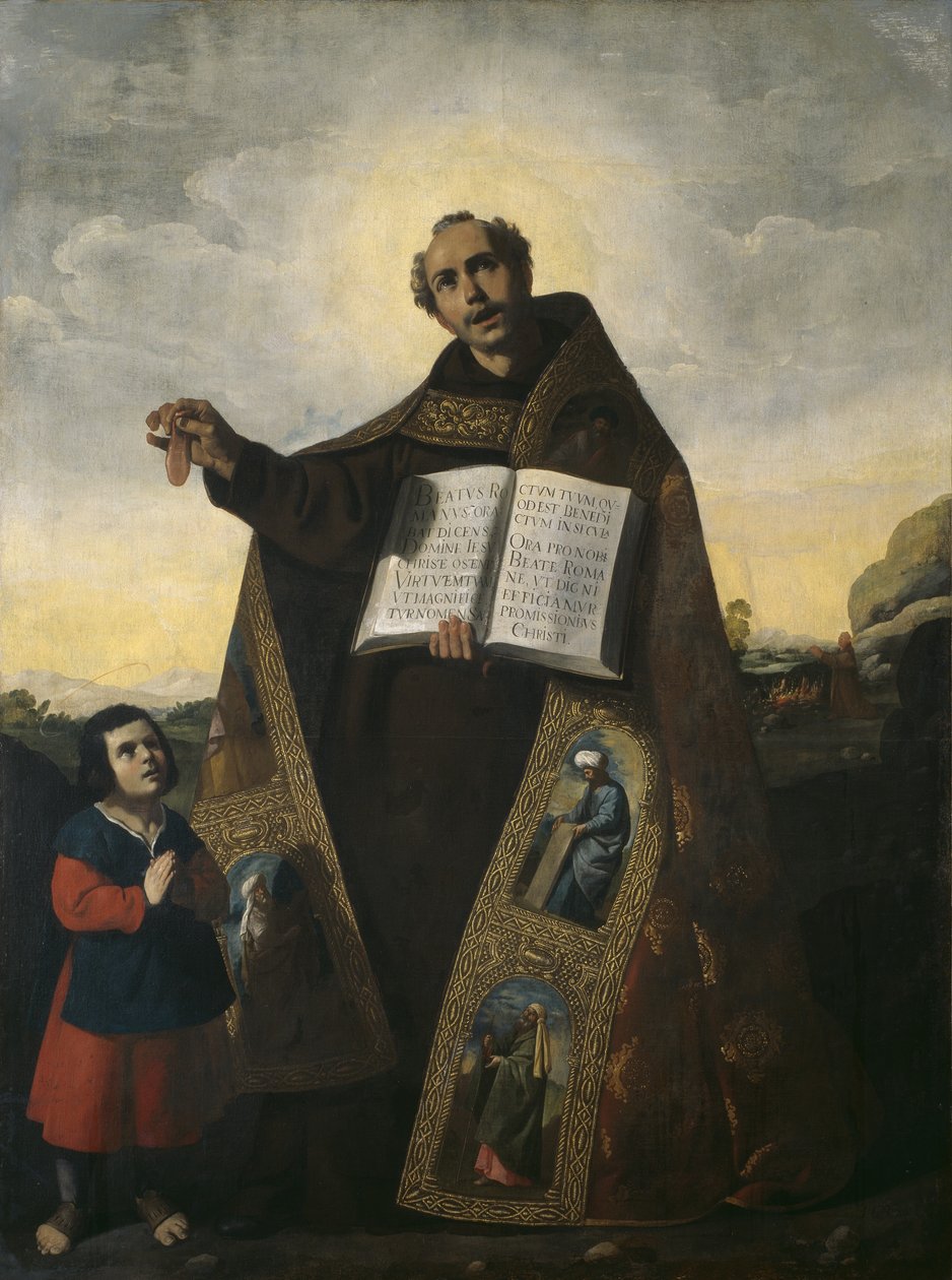 Saint Romanus av Antiokia og Saint Barulas, 1638 av Francisco de Zurbaran