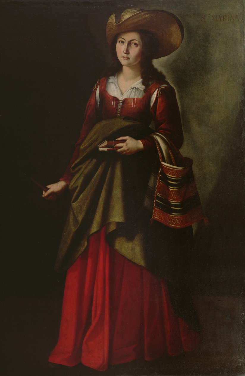 St. Marina av Francisco de Zurbaran