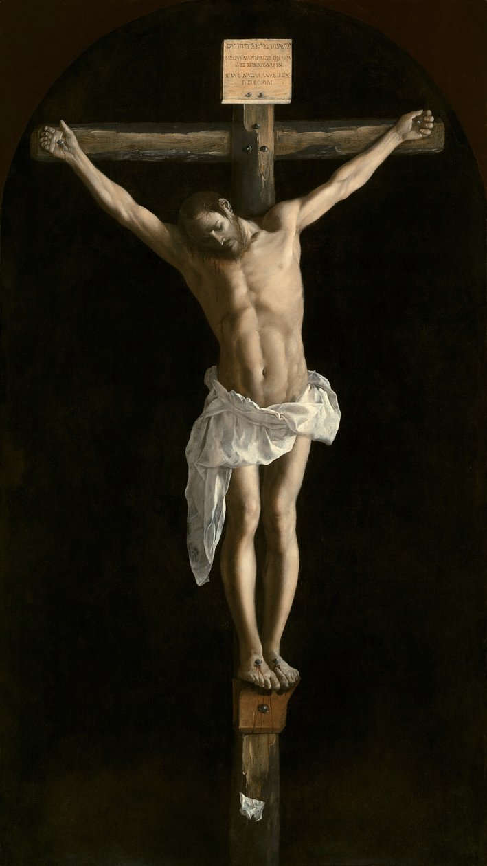 Korsfestelsen, 1627. av Francisco de Zurbaran