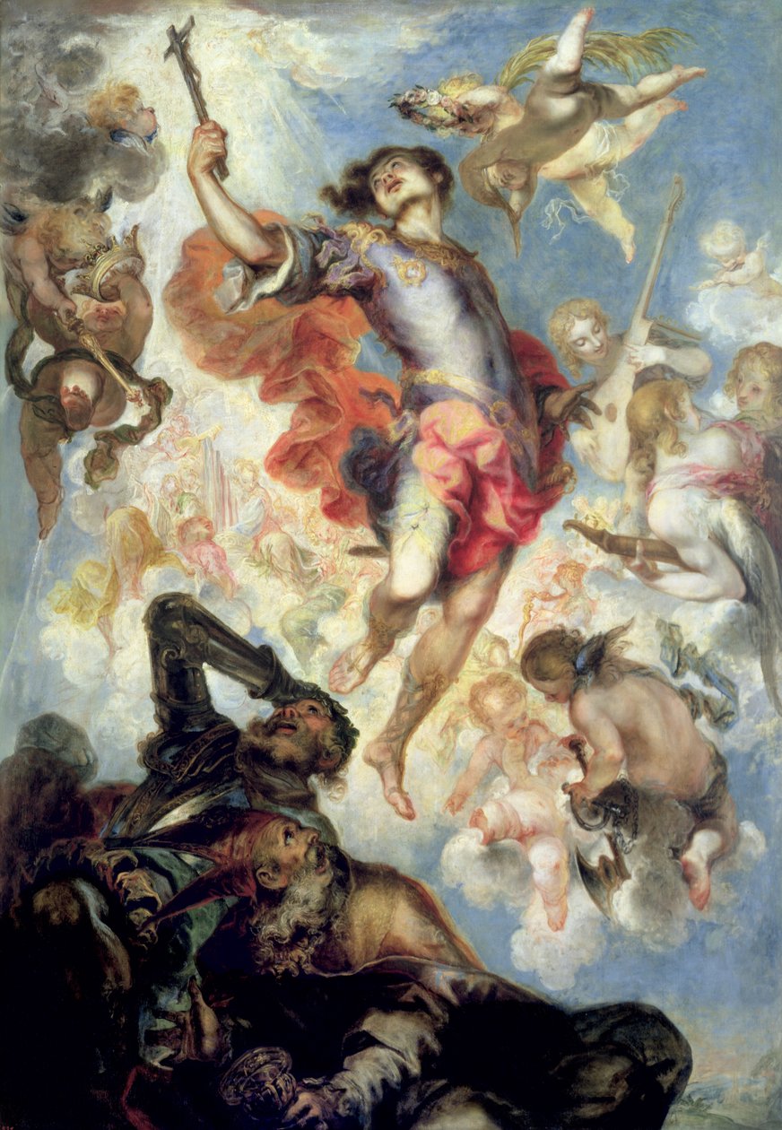 St. Hermengilds triumf, 1654 av Francisco the Younger Herrera
