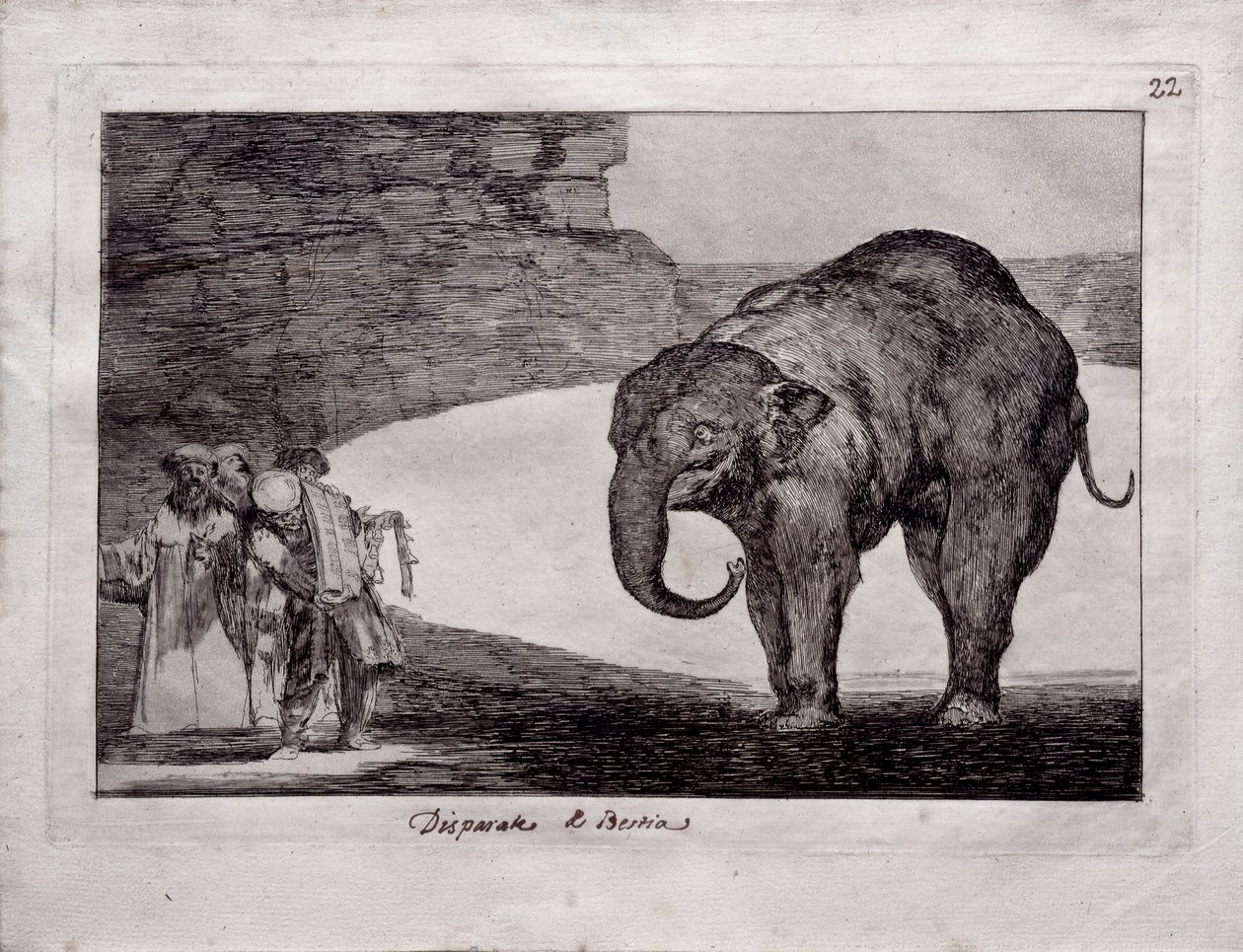 Animal Folly av Francisco de Goya