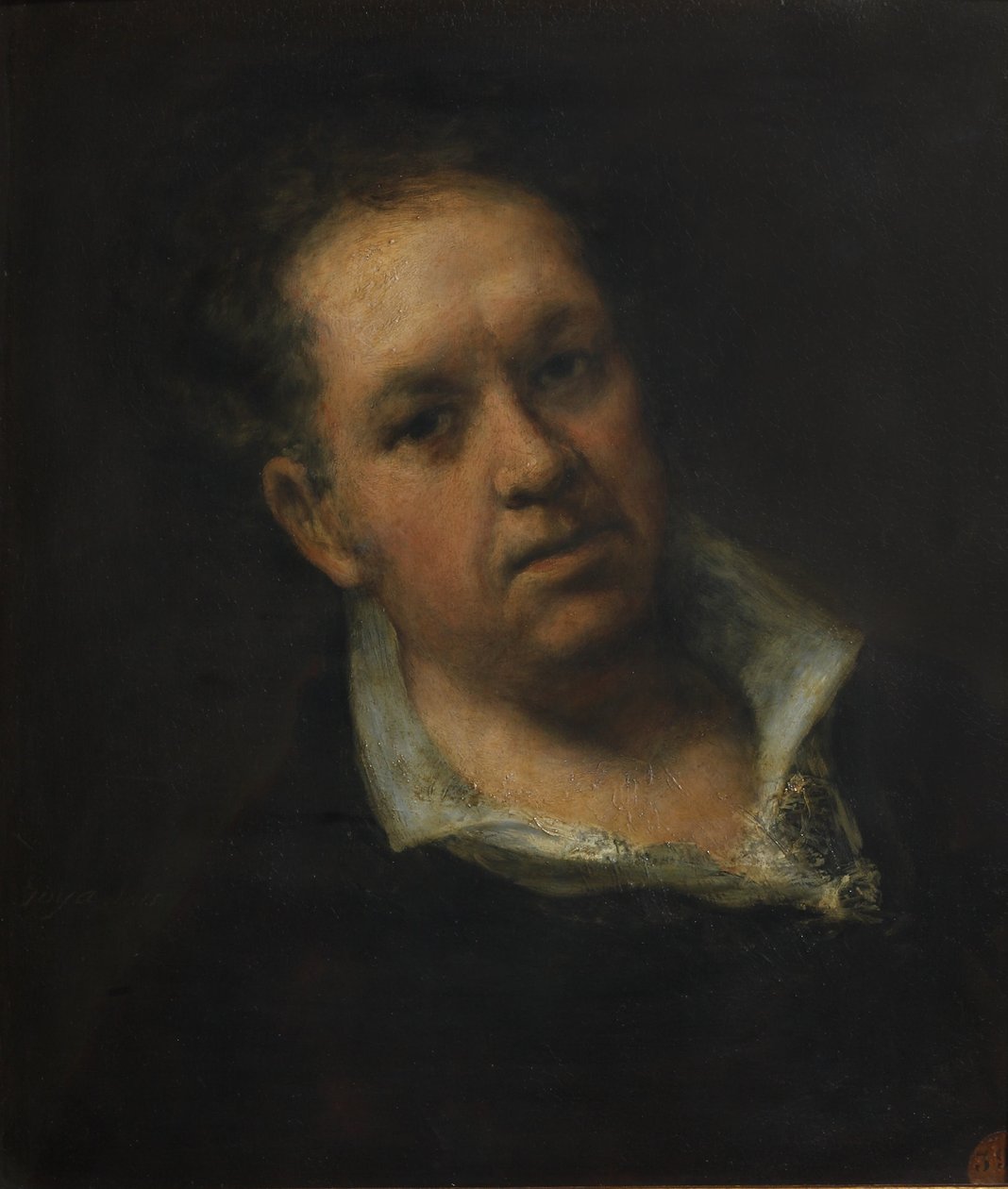 Selvportrett av Francisco de Goya
