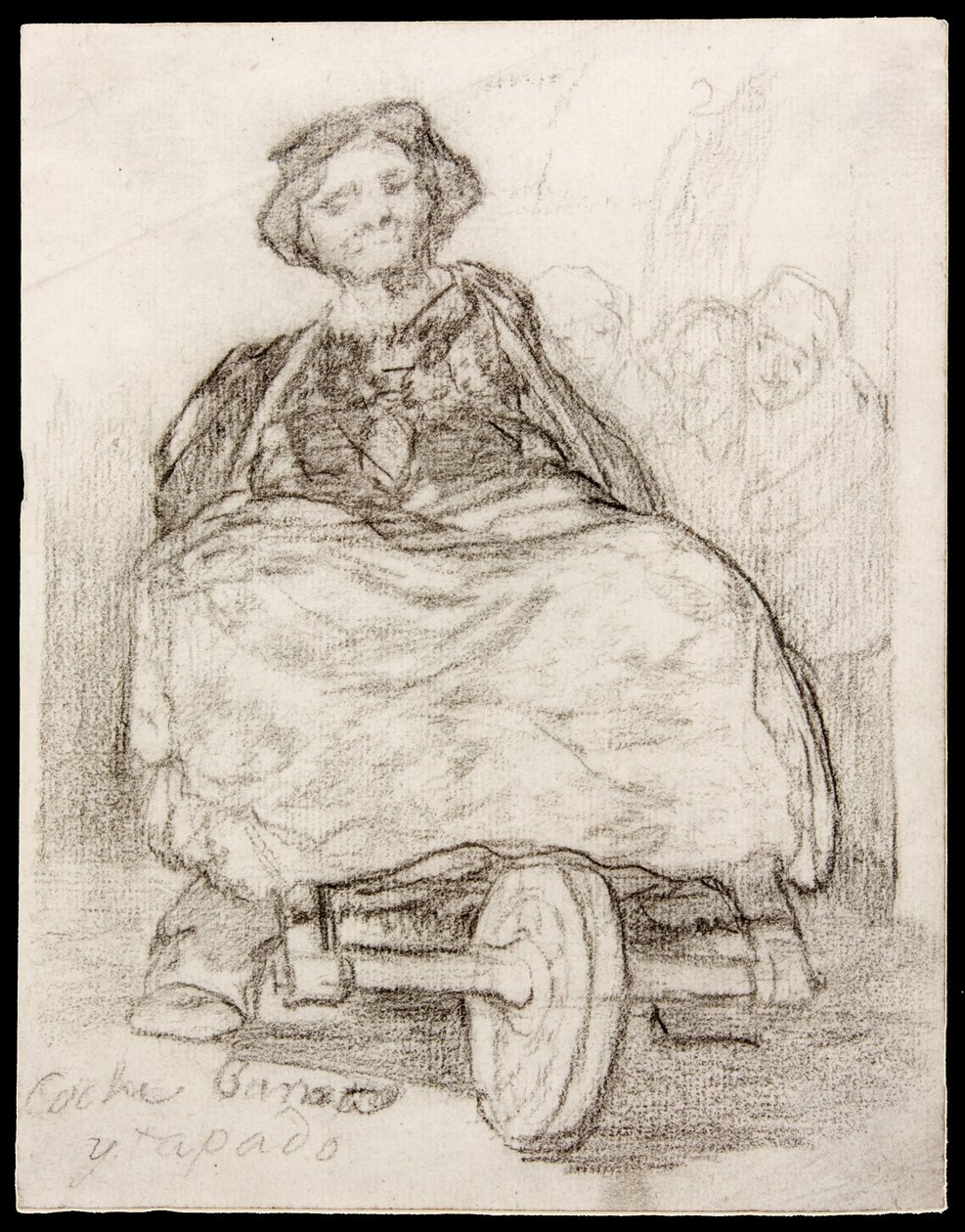 Billig dekket trener av Francisco de Goya