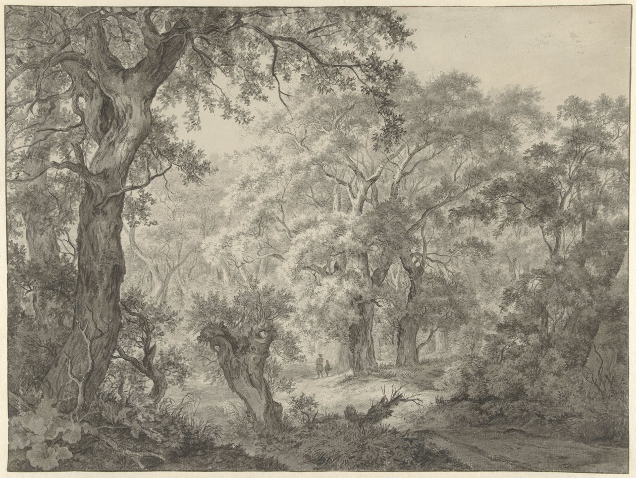 skoglandskap av Franciscus Andreas Milatz