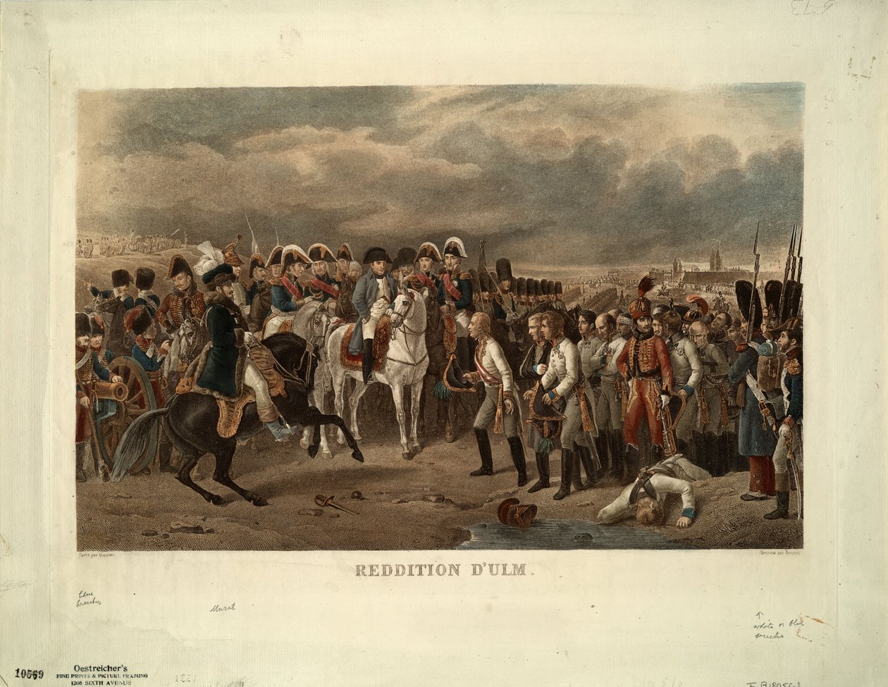 Kapitulasjonen til Ulm av Francisque Martin François Grenier de Saint Martin
