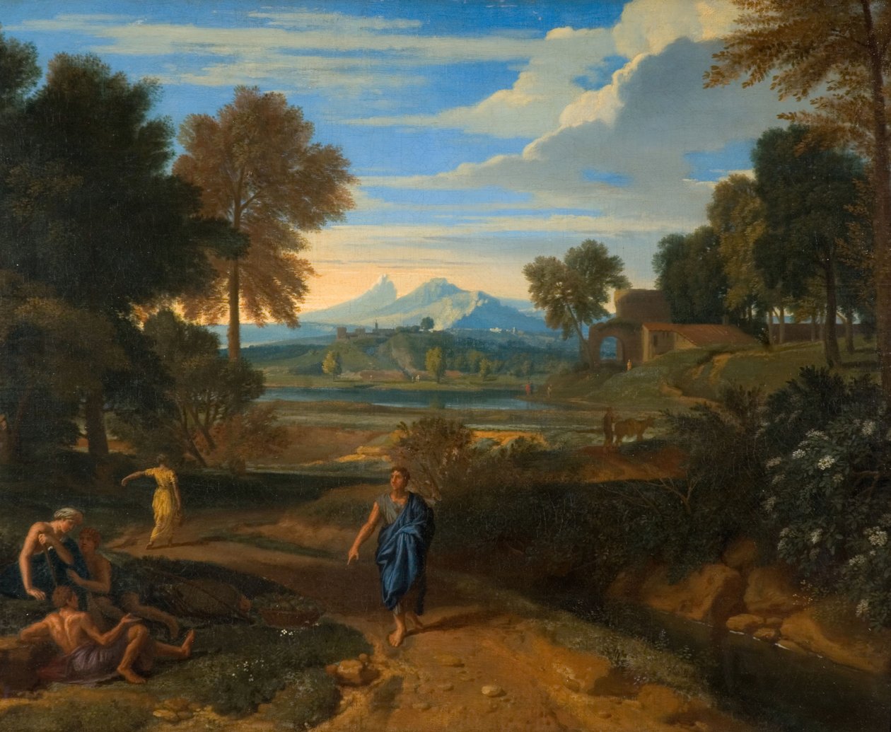 Regulus vender tilbake til Kartago, 1700. av Francisque Millet