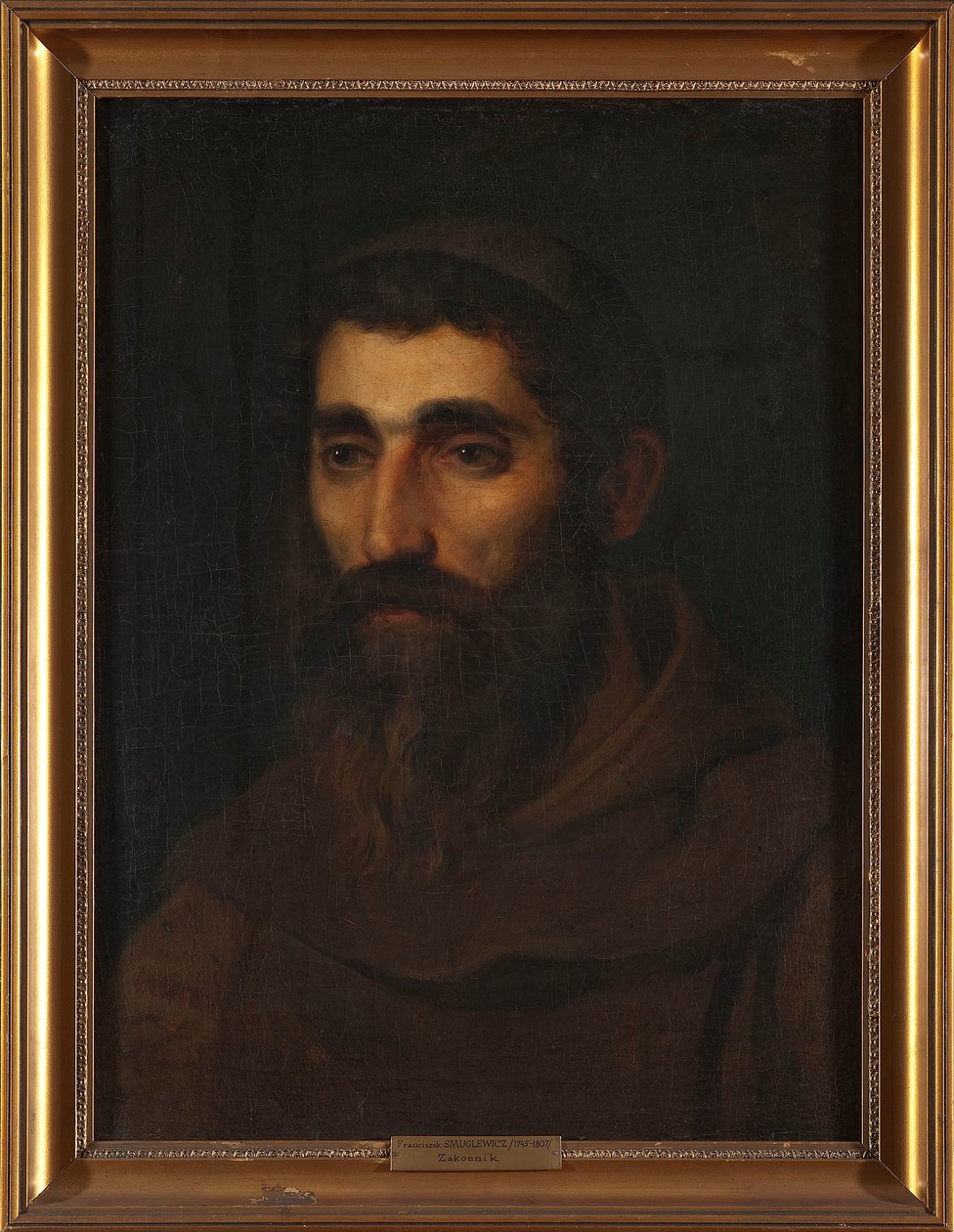 Portrett av en munk av Franciszek Smuglewicz