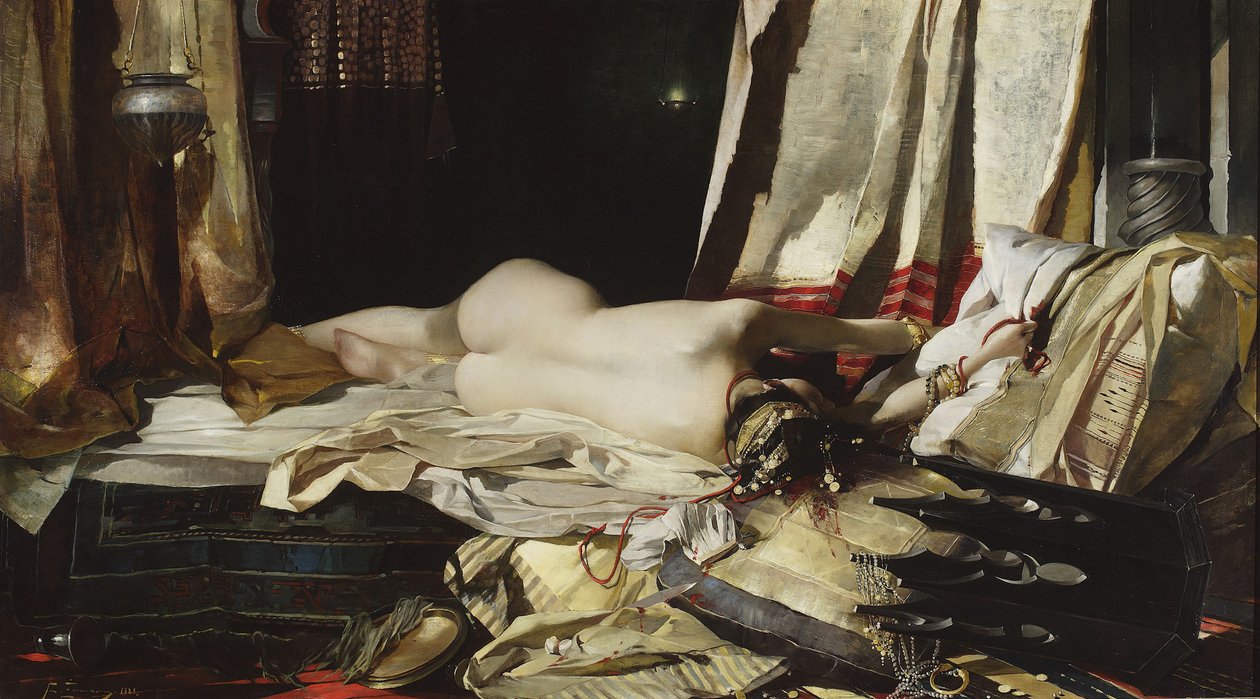 Ved Padishah-ordenen, 1888 av Franciszek Zmurko