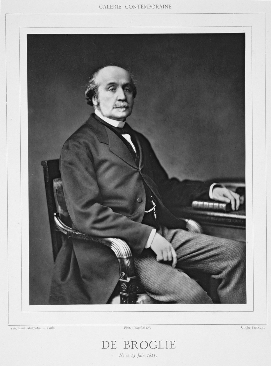 Jacques Victor Albert de Broglie (1821-1901), fra 