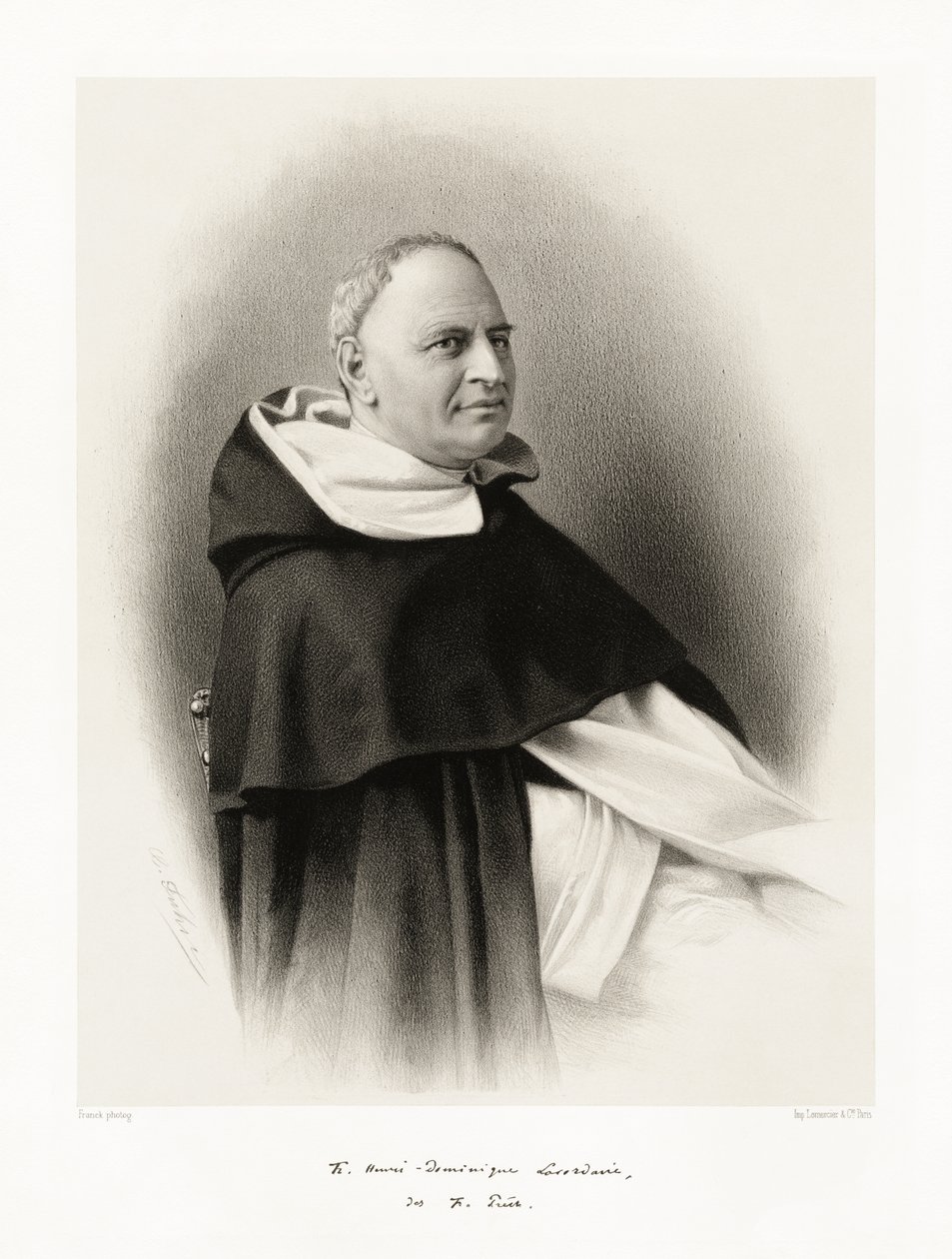 Jean Baptiste Henri Dominique Lacordaire, 1865-66 av Franck