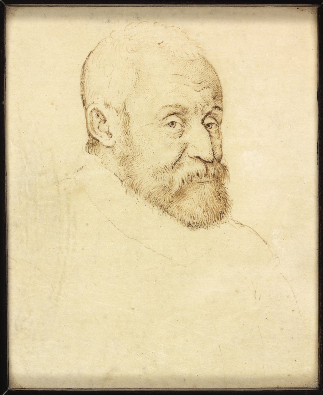 En gentleman kalt Henri Prince De Lorraine (penn og blekk på papir) av Franco Flemish School