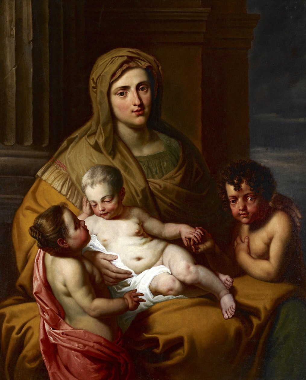 Veldedighet, slutten av 1600-tallet av Franco Flemish School