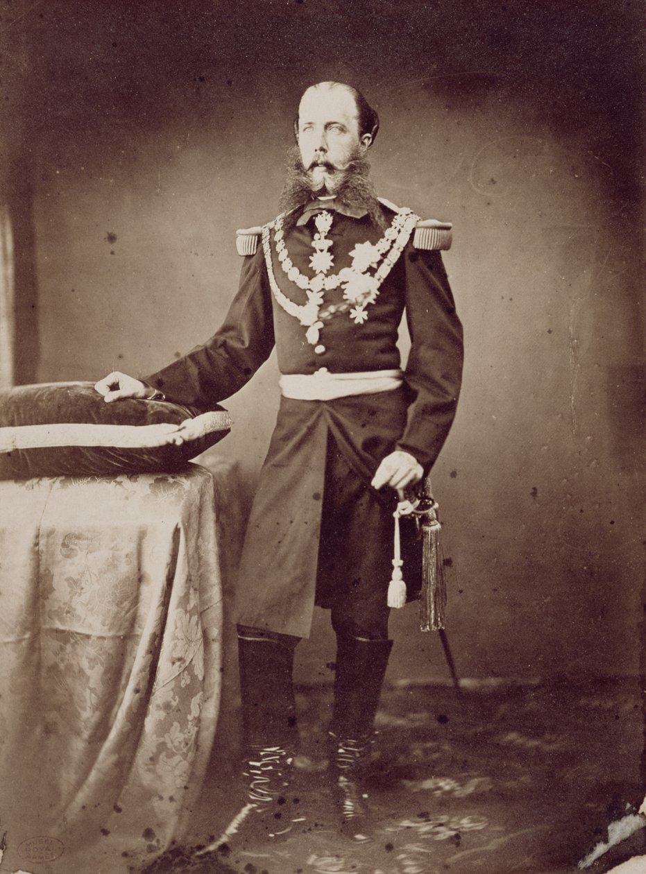 Ferdinand Maximilian Joseph I (1832–67) erkehertug av Østerrike og keiser av Mexico av Francois Aubert