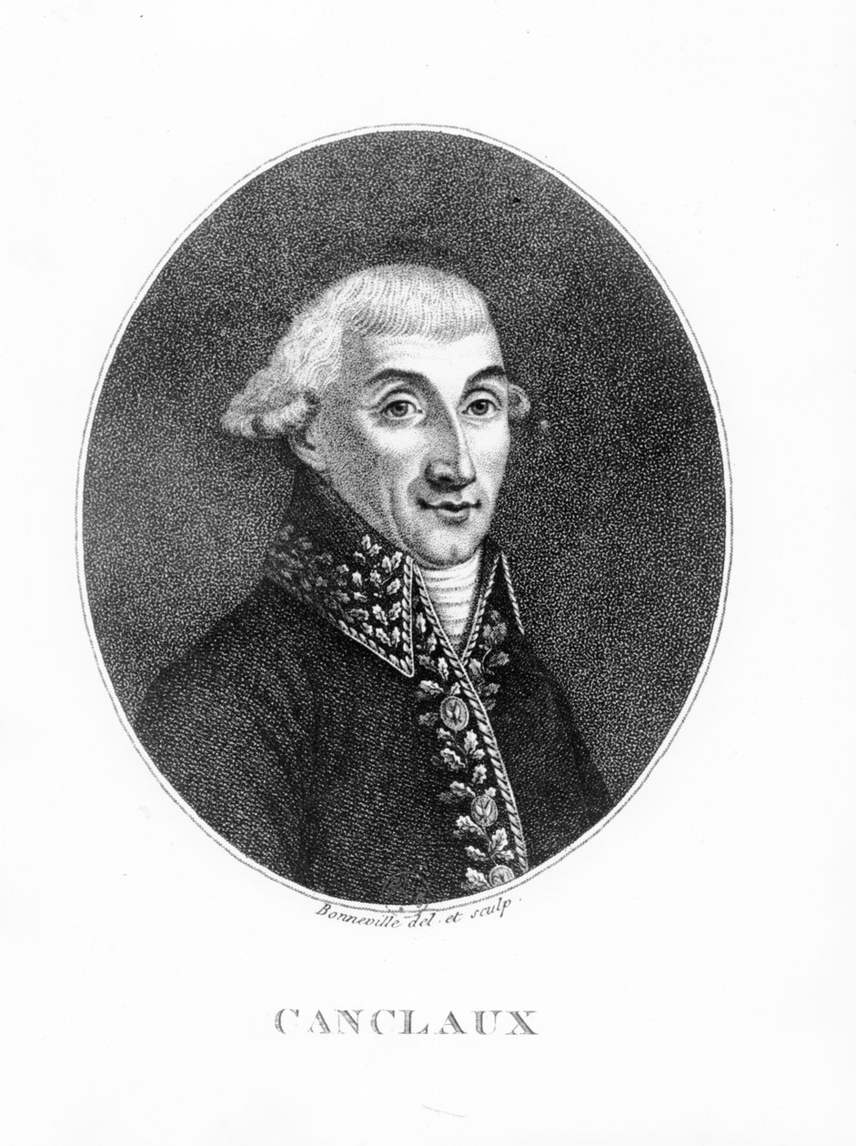 Jean Baptiste Camille de Canclaux av Francois Bonneville